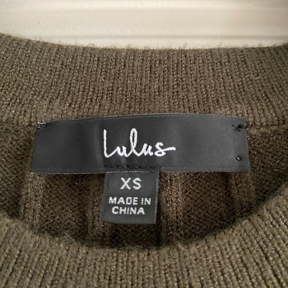 - Lulus Sweater Dress - Picture 5 of 6